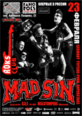 Mad Sin в Roks Club (Санкт-Петербург)